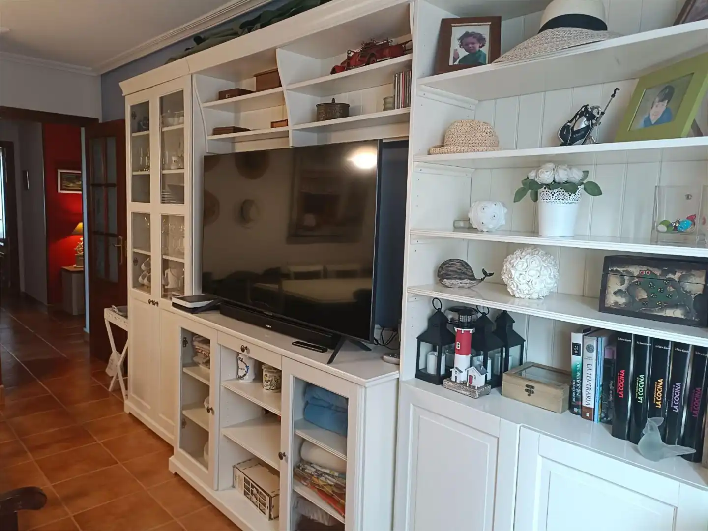 Living room of Flat for sale in Tapia de Casariego  with Heating, Parquet flooring and Terrace