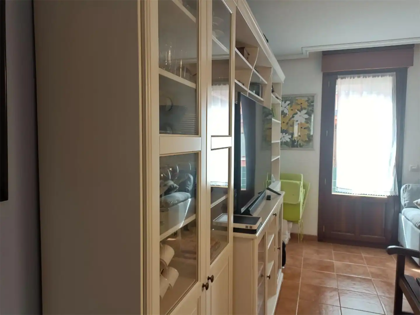 Living room of Flat for sale in Tapia de Casariego  with Heating, Parquet flooring and Terrace