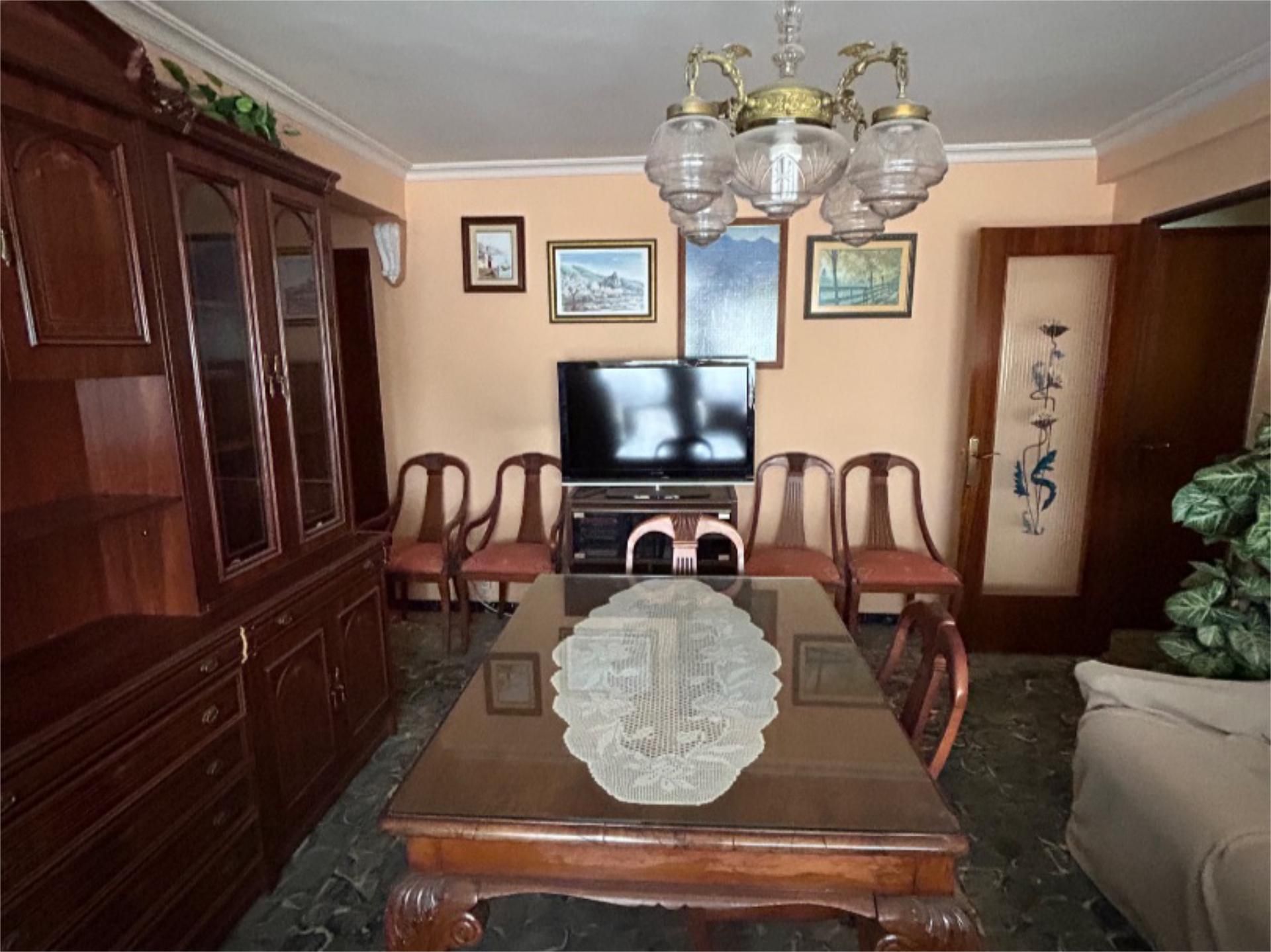 Dining room of Flat for sale in Pedreguer  with Air Conditioner, Terrace and Furnished