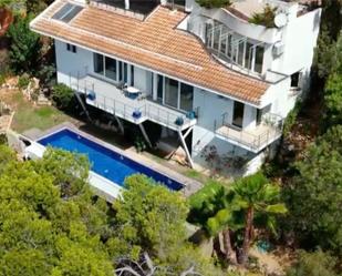 Vista exterior de Casa o xalet en venda en Jávea / Xàbia amb Aire condicionat, Terrassa i Piscina