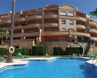 Exterior view of Flat for sale in Mijas  with Air Conditioner and Swimming Pool