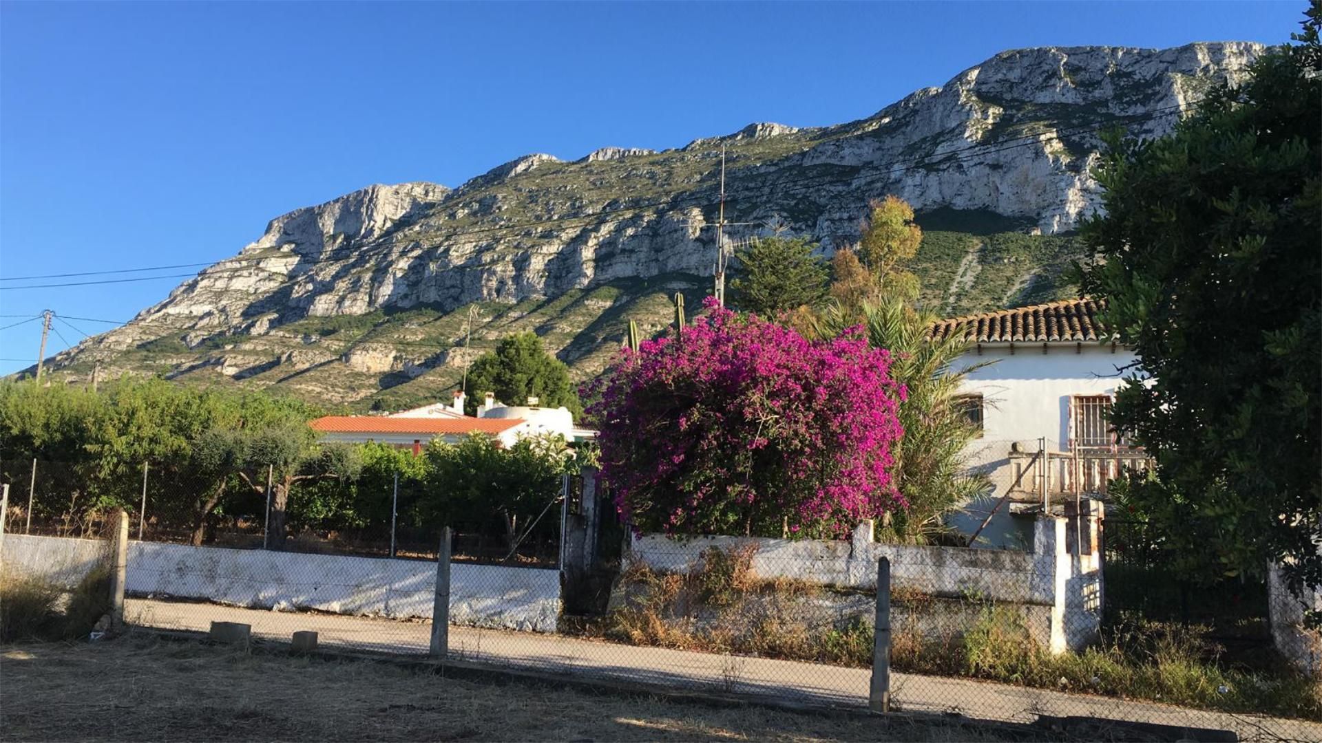 Exterior view of Land for sale in Dénia