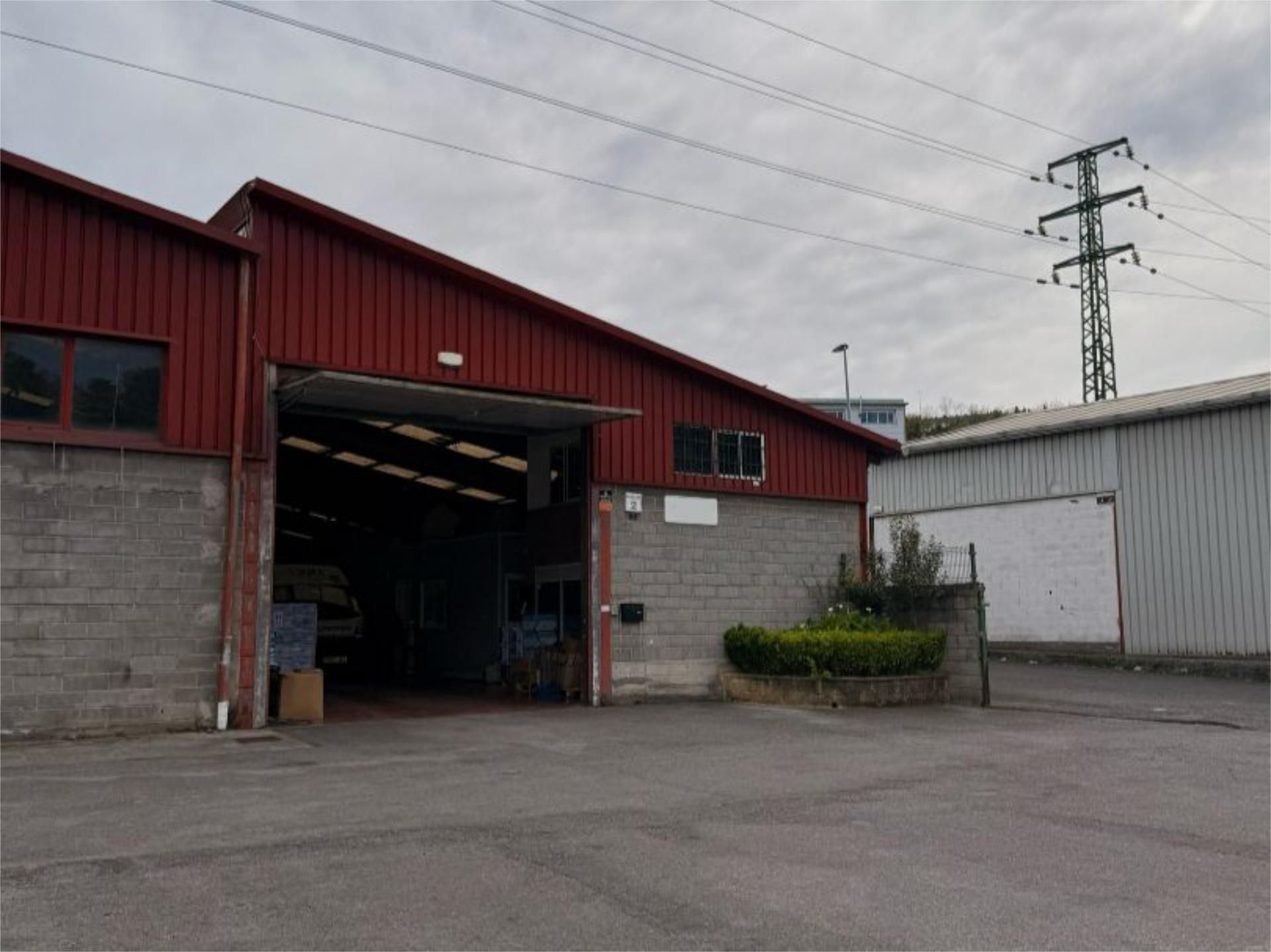 Exterior view of Industrial buildings for sale in Bilbao 