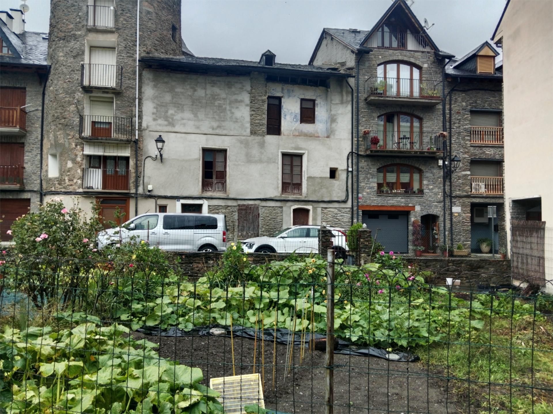 Vista exterior de Casa adosada en venda en Rialp amb Jardí privat i Balcó
