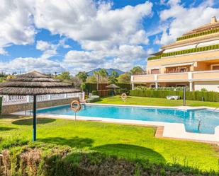 Jardí de Pis de lloguer en Marbella amb Aire condicionat, Terrassa i Piscina