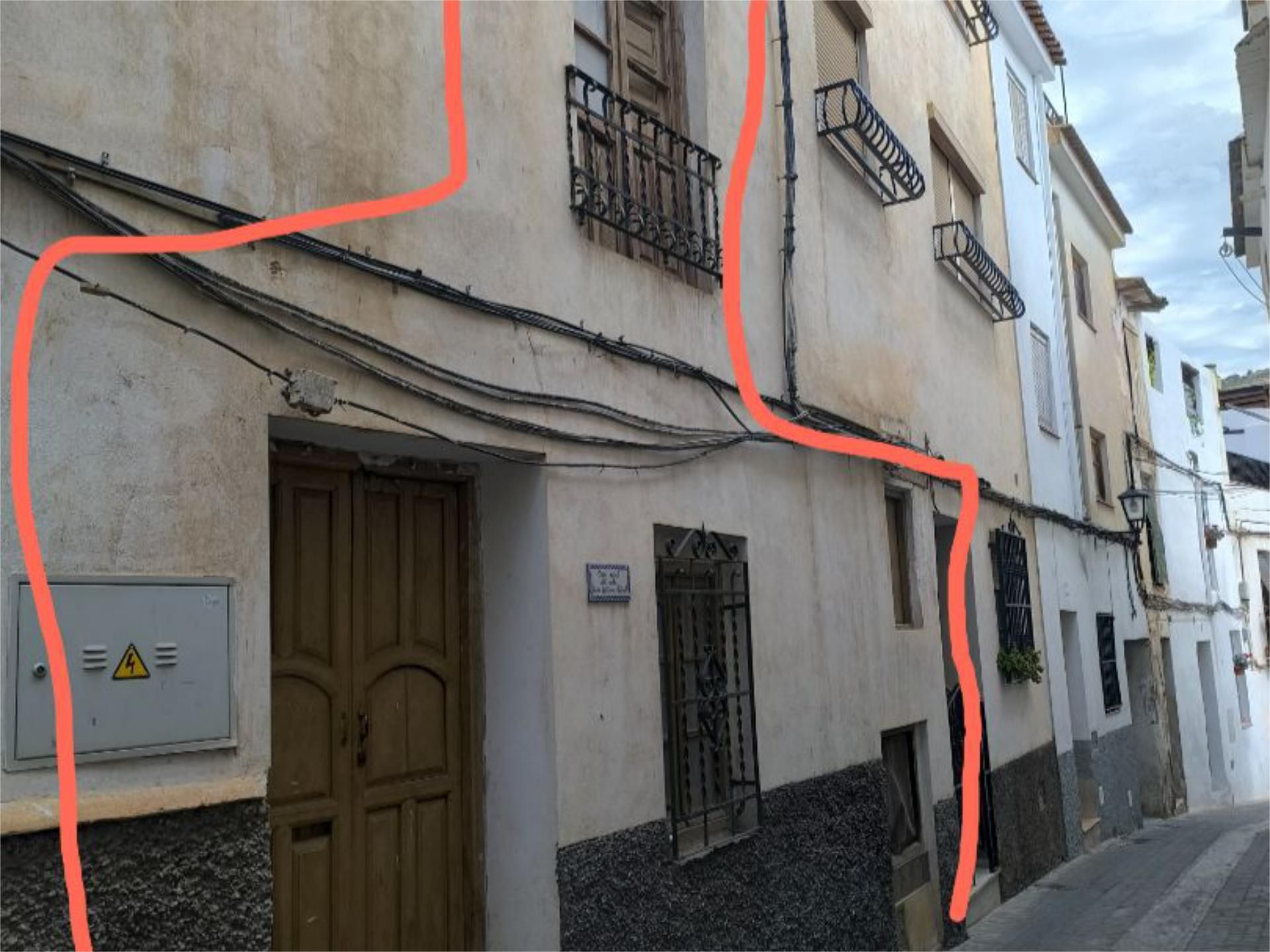 Vista exterior de Casa adosada en venda en Lanjarón