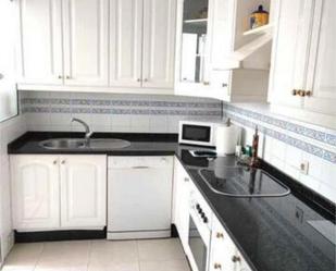 Kitchen of Flat for sale in  Huelva Capital  with Terrace and Swimming Pool