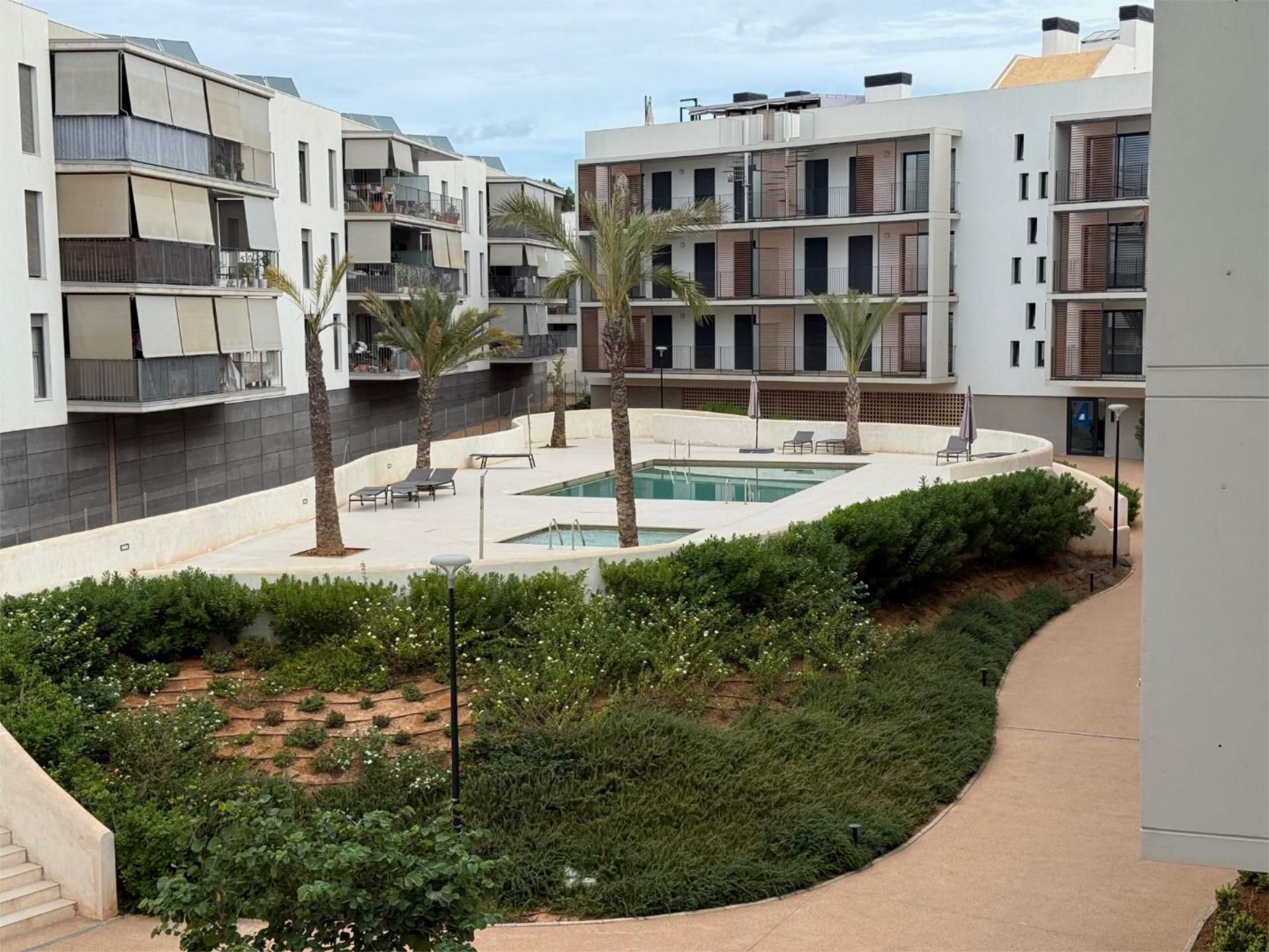 Piscina de Pis en venda en Santa Eulària des Riu amb Aire condicionat, Calefacció i Parquet