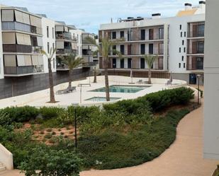 Swimming pool of Flat for sale in Santa Eulària des Riu  with Air Conditioner, Heating and Parquet flooring