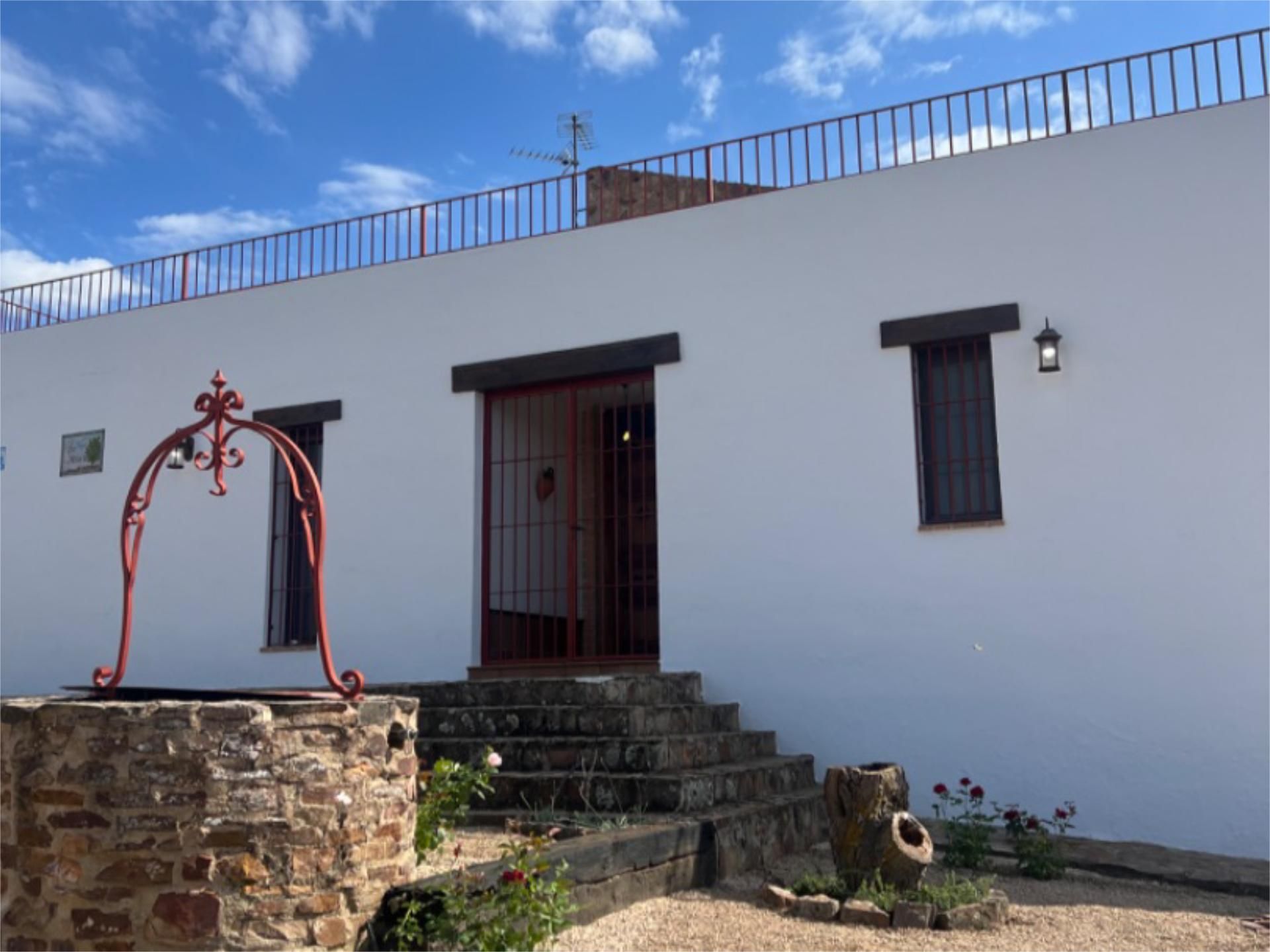 Exterior view of House or chalet for sale in Castellar de Santiago  with Air Conditioner, Heating and Private garden