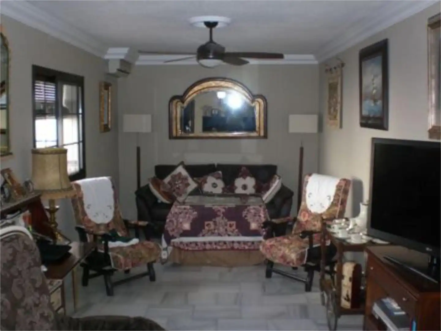 Flat for sale in Calle Azucena, 25, Centro Living room of Flat for sale in Alhaurín El Grande with Air Conditioner, Terrace and Balcony