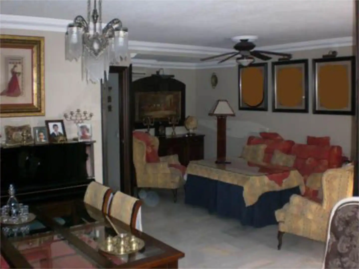 Flat for sale in Calle Azucena, 25, Centro Living room of Flat for sale in Alhaurín El Grande with Air Conditioner, Terrace and Balcony