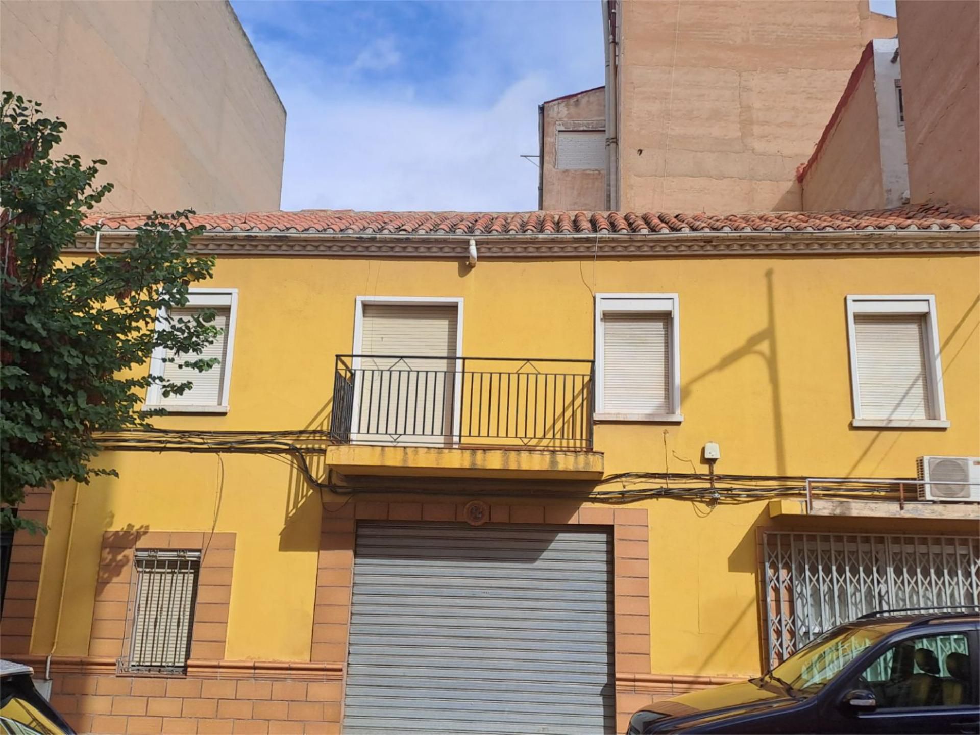 Exterior view of Single-family semi-detached for sale in  Albacete Capital