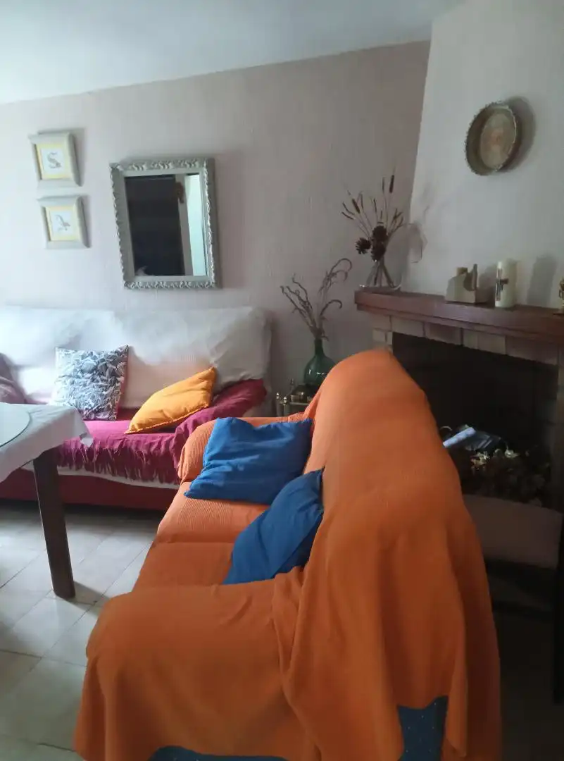 Sala de estar de Casa adosada en venta en Bogarra con Aire acondicionado, Calefacción y Terraza