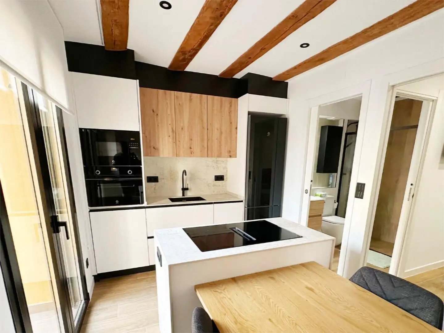 Piso en venta en Centre - Zona Alta Cocina de Piso en venta en Alcoy / Alcoi con Aire acondicionado, Calefacción y Parquet