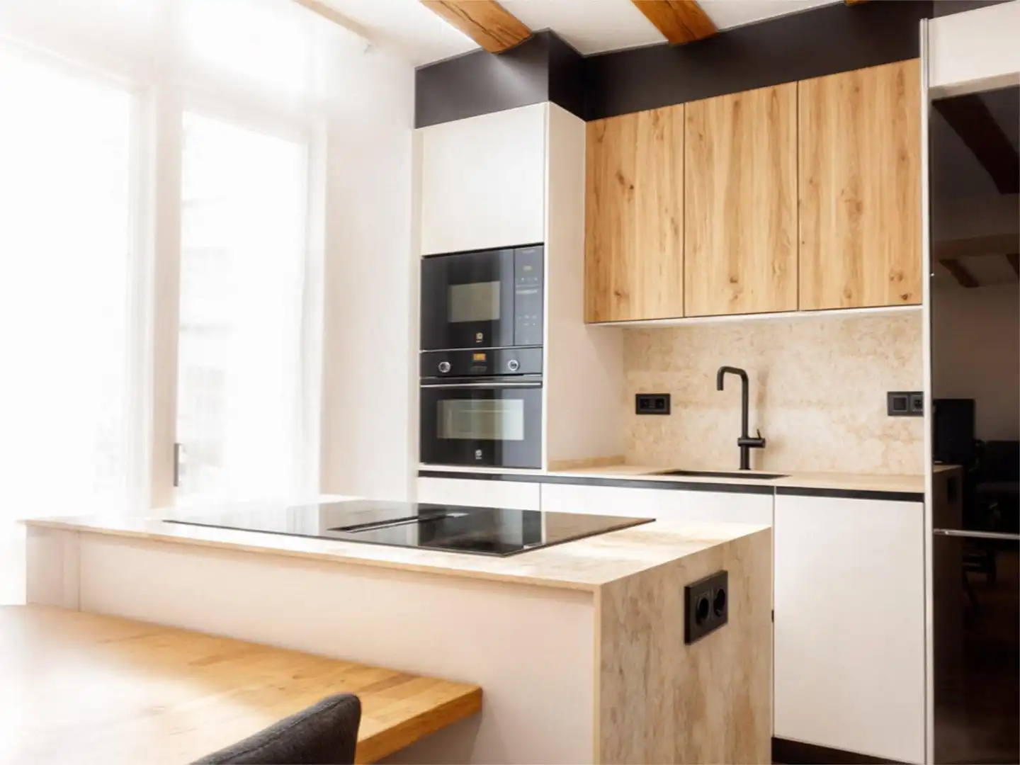 Piso en venta en Centre - Zona Alta Cocina de Piso en venta en Alcoy / Alcoi con Aire acondicionado, Calefacción y Parquet