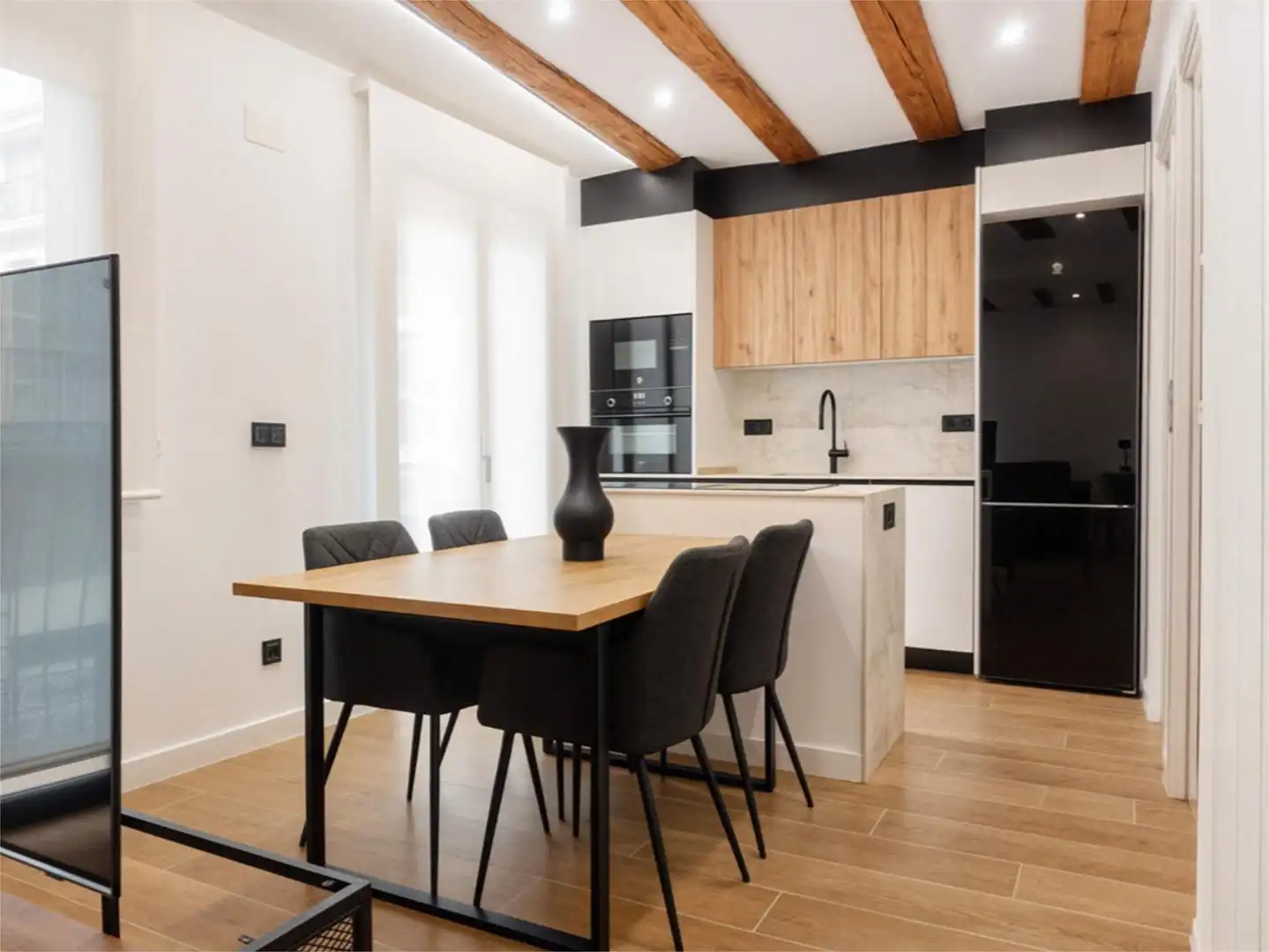 Piso en venta en Centre - Zona Alta Cocina de Piso en venta en Alcoy / Alcoi con Aire acondicionado, Calefacción y Parquet