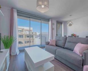 Living room of Flat for sale in Calpe / Calp  with Air Conditioner, Terrace and Swimming Pool