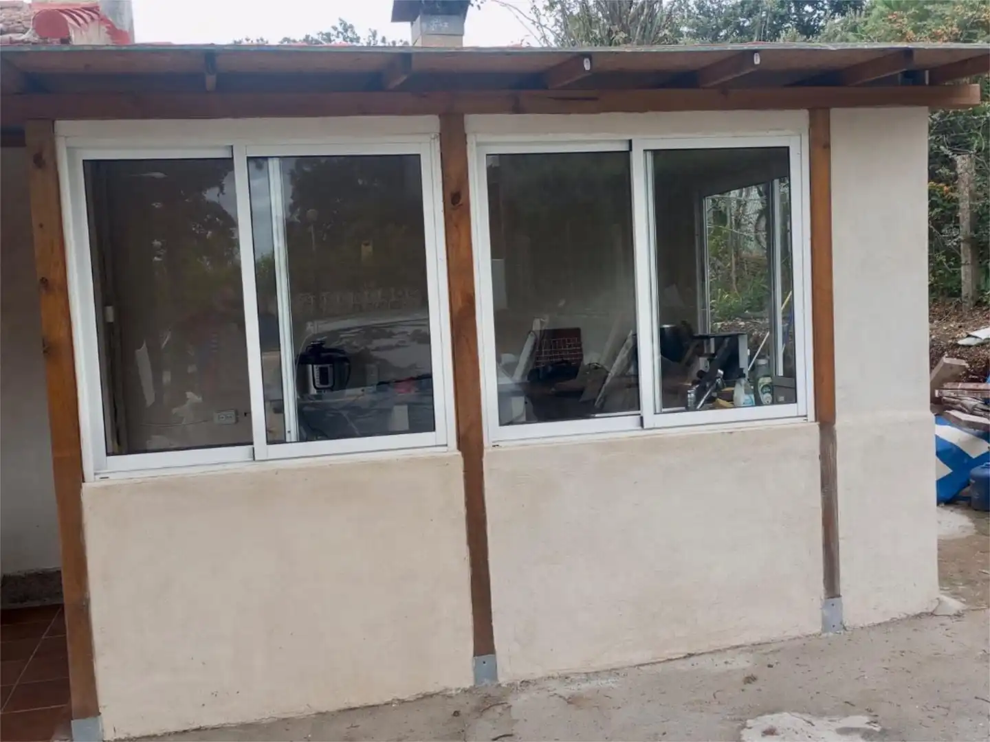 Vista exterior de Casa o xalet en venda en Carbellino amb Jardí privat i Moblat