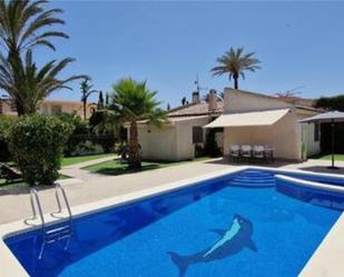 Swimming pool of Single-family semi-detached for sale in La Manga del Mar Menor  with Terrace and Swimming Pool