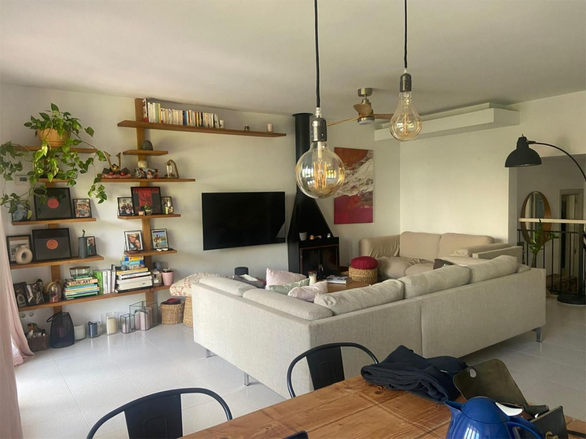 Living room of Flat for sale in  Palma de Mallorca  with Heating, Private garden and Terrace
