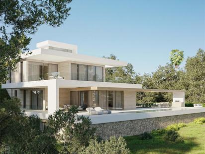 Vista exterior de Casa o xalet en venda en Marbella amb Piscina