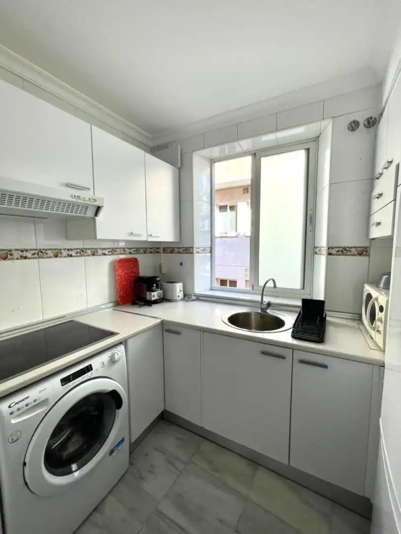 Kitchen of Flat for rent in Málaga Capital  with Air Conditioner and Balcony