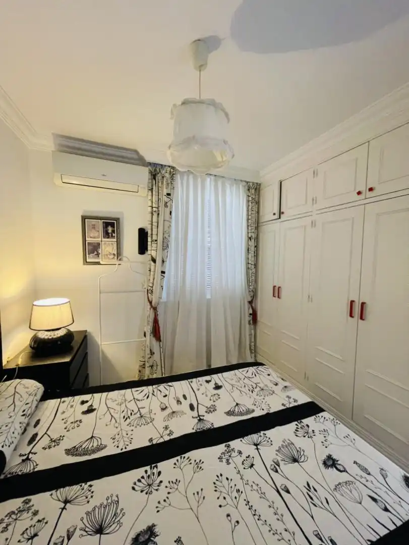 Bedroom of Flat for rent in Málaga Capital  with Air Conditioner and Balcony