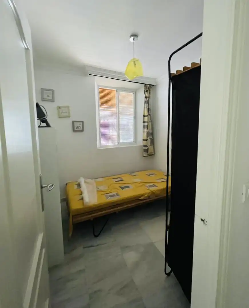 Bedroom of Flat for rent in Málaga Capital  with Air Conditioner and Balcony