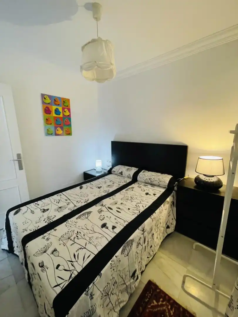Bedroom of Flat for rent in Málaga Capital  with Air Conditioner and Balcony