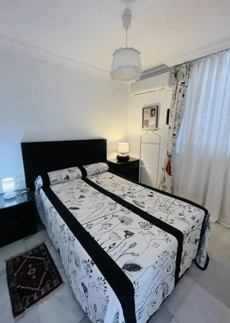 Bedroom of Flat for rent in Málaga Capital  with Air Conditioner and Balcony