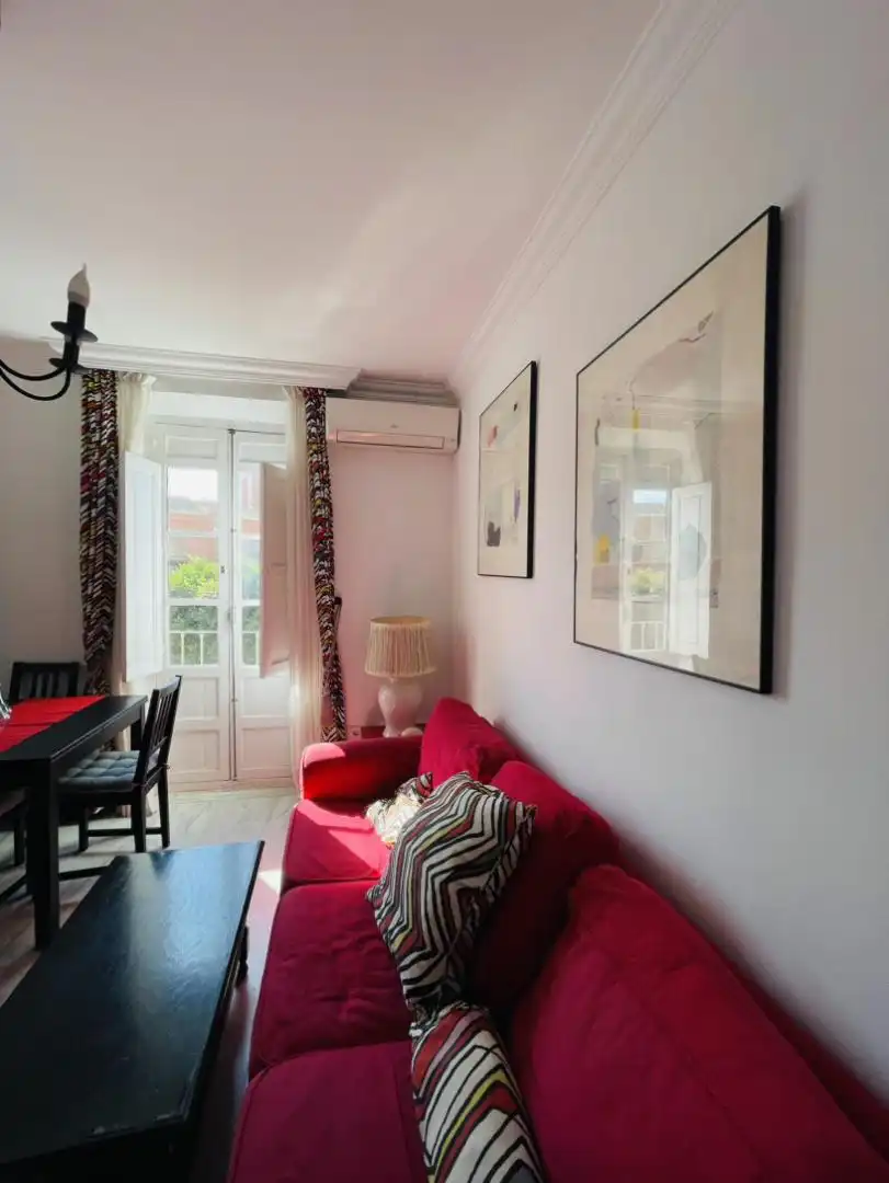 Bedroom of Flat for rent in Málaga Capital  with Air Conditioner and Balcony