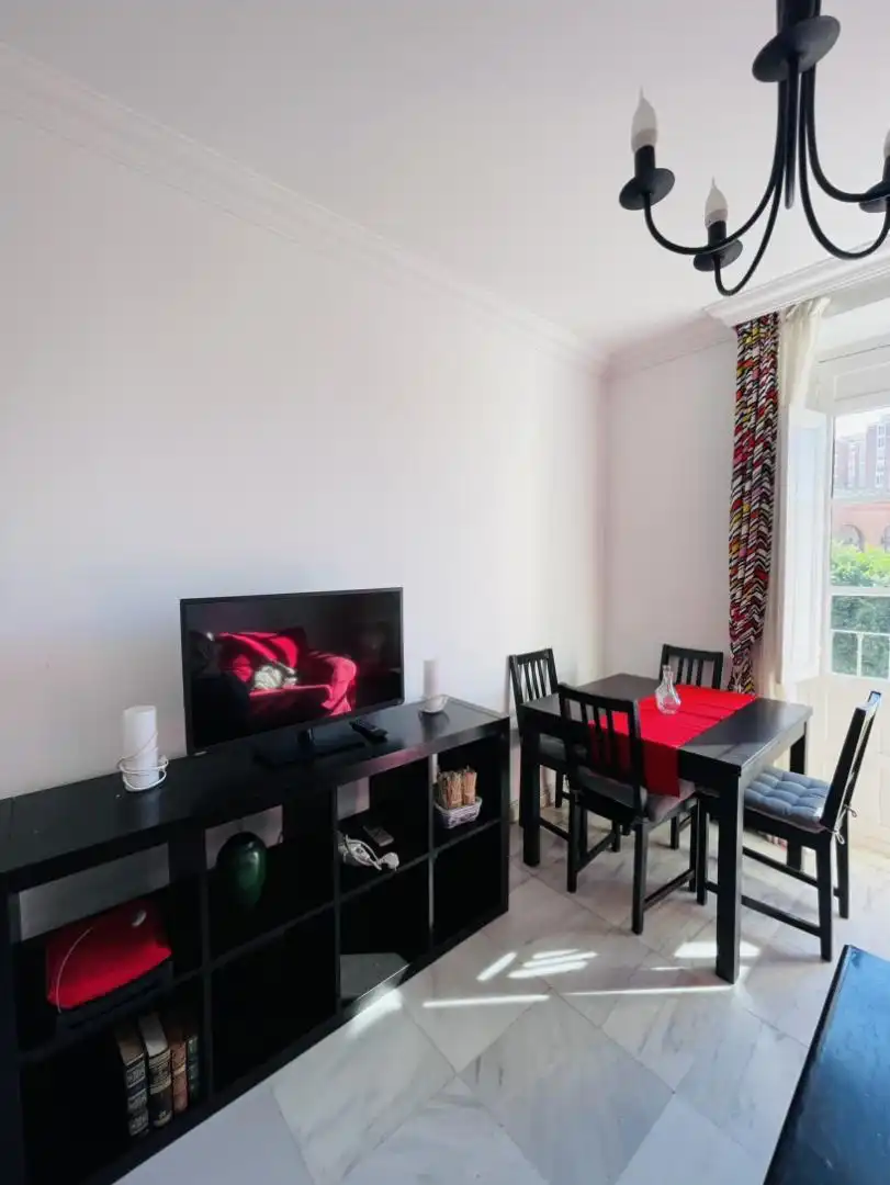 Dining room of Flat for rent in Málaga Capital  with Air Conditioner and Balcony