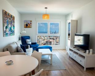 Living room of Flat to rent in Las Palmas de Gran Canaria  with Air Conditioner, Terrace and Balcony