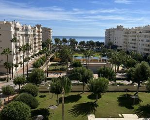 Exterior view of Flat for sale in Málaga Capital  with Terrace, Swimming Pool and Balcony