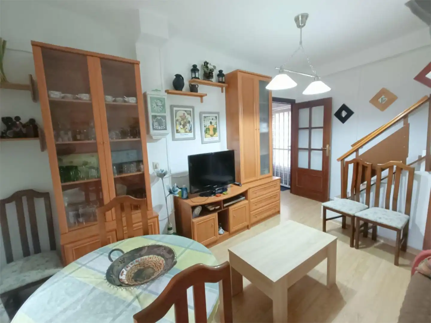 Piso en venta en Calle Ancha, 33, Arenas de San Juan Sala de estar de Piso en venta en Arenas de San Juan con Aire acondicionado, Calefacción y Amueblado