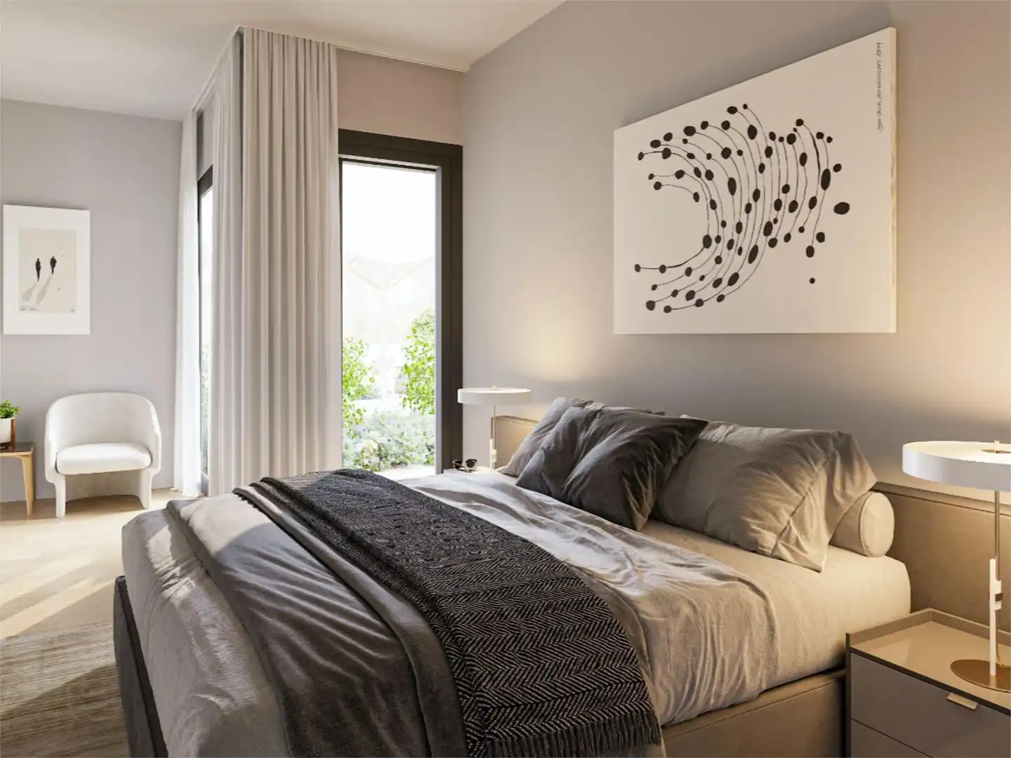 Maisonette zum Verkauf in Parada Baserria Kalea, 9, Donostia - San Sebastián Schlafzimmer von Maisonette zum Verkauf in Donostia - San Sebastián mit Terrasse