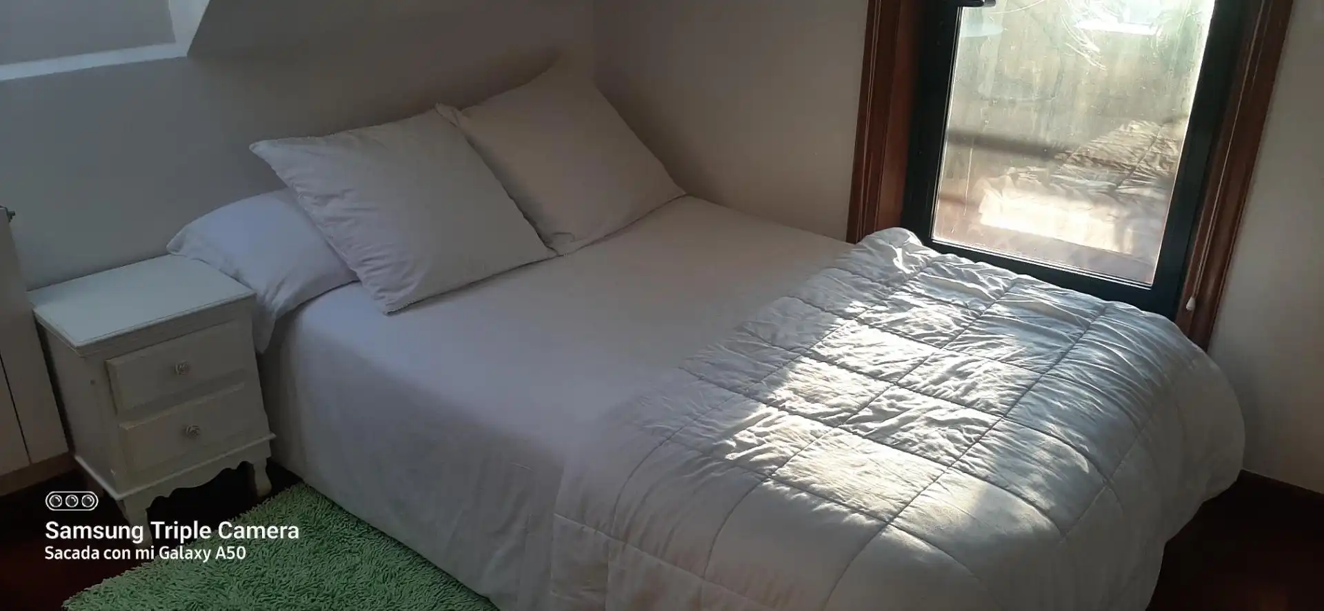Room in Rúa Xulián Estévez, 18, Teis Bedroom of Attic for share in Vigo with Heating, Parquet flooring and Terrace