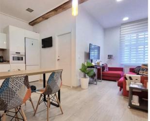 Living room of Flat for sale in Bilbao   with Heating, Parquet flooring and Furnished