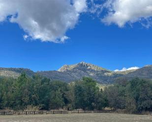 Vista exterior de Casa o xalet en venda en El Boalo - Cerceda – Mataelpino amb Jardí privat i Moblat