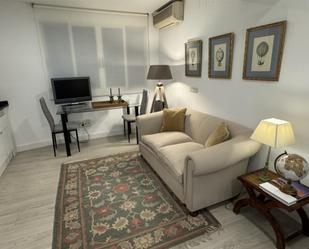 Living room of Flat for sale in  Madrid Capital  with Air Conditioner and Furnished