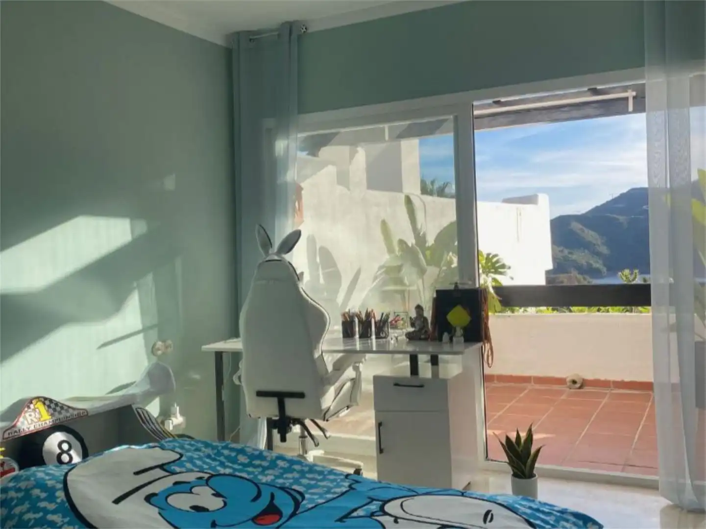 Wohnung zum Verkauf in A-7176, 21, Istán Schlafzimmer von Wohnung zum Verkauf in Istán mit Klimaanlage, Terrasse und Schwimmbad