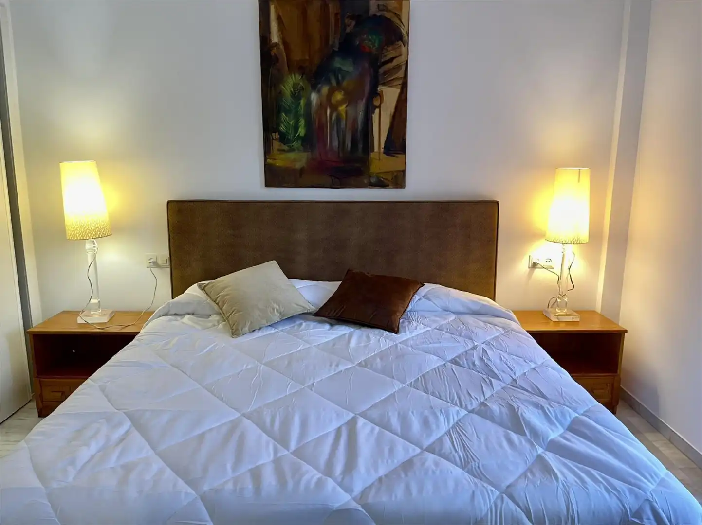 Bedroom of Ground floor for rent in Marbella  with Air Conditioner, Terrace and Swimming Pool
