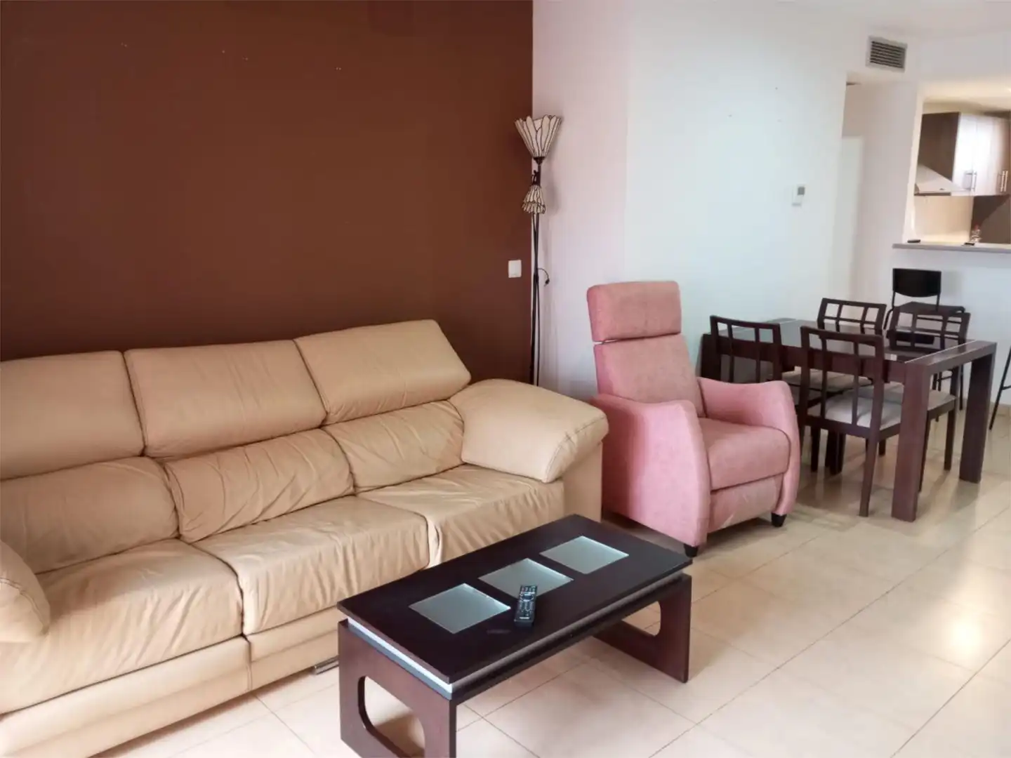 Wohnung zur Miete in Calle Ginkgo, 7921, Mar Menor Golf Wohnzimmer von Wohnung zur Miete in Torre-Pacheco mit Klimaanlage, Heizung und Privatgarten