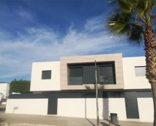 Exterior view of Single-family semi-detached for sale in El Ejido  with Air Conditioner, Terrace and Balcony