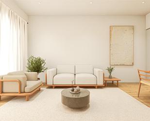 Living room of Single-family semi-detached for sale in  Barcelona Capital  with Air Conditioner, Heating and Parquet flooring