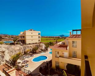 Exterior view of Flat for sale in San Miguel de Abona  with Terrace, Swimming Pool and Balcony