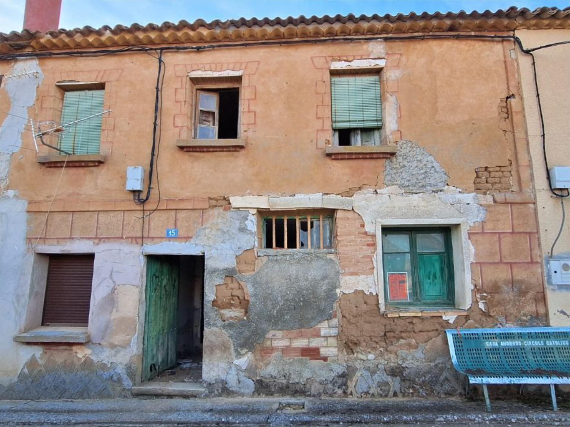 Vista exterior de Casa adosada en venda en Itero del Castillo