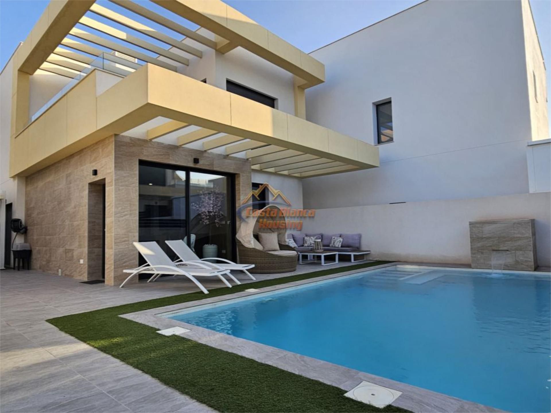 Piscina de Casa o xalet en venda en Los Montesinos amb Aire condicionat, Terrassa i Piscina