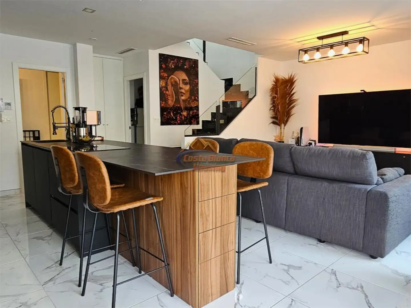 Casa o chalet en venta en Calle Algarrobo, 61, Los Montesinos Sala de estar de Casa o chalet en venta en Los Montesinos con Aire acondicionado, Terraza y Piscina